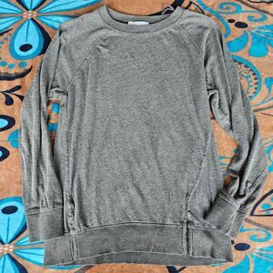 Zara Women's Grey Sweatshirt small